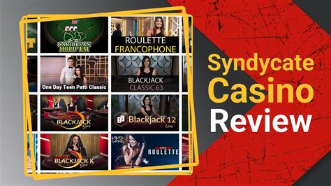 syndicate casino online